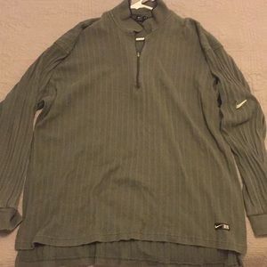 Three quarter zip, sweatshirt